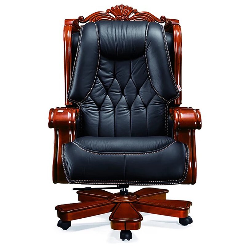 Timko Genuine Leather Executive Chair 
